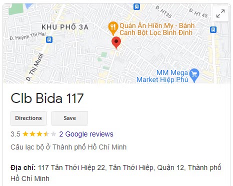 Clb Bida 117