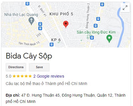 Bida Cây Sộp