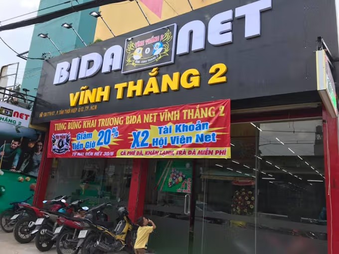 Câu Lạc Bộ Bida - Net Vĩnh Thắng 2