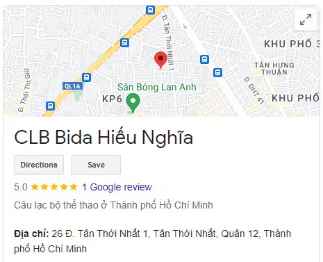 CLB Bida Hiếu Nghĩa