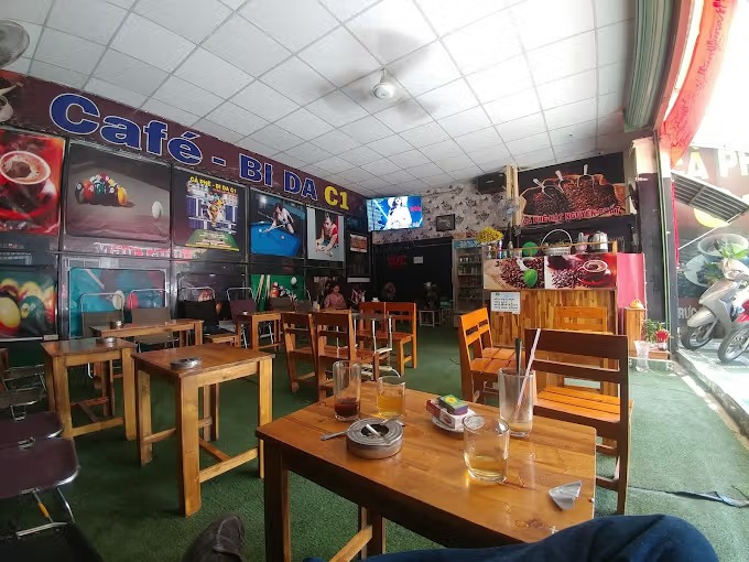 Cafe bida máy lạnh