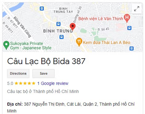 Câu Lạc Bộ Bida 387