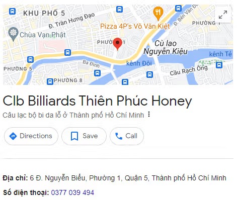Clb Billiards Thiên Phúc Honey