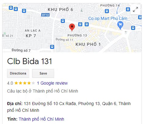 Clb Bida 131