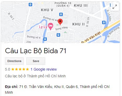Câu Lạc Bộ Bida 71