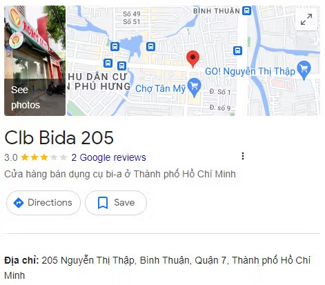 Clb Bida 205