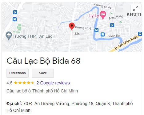 Câu Lạc Bộ Bida 68
