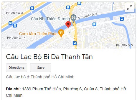Câu Lạc Bộ Bi Da Thanh Tân