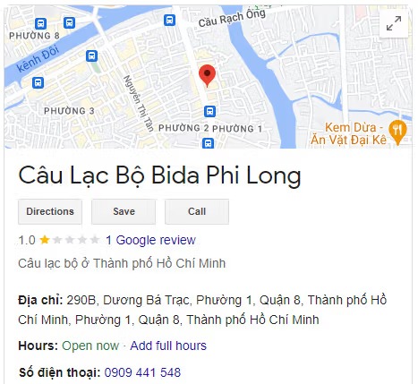 Câu Lạc Bộ Bida Phi Long