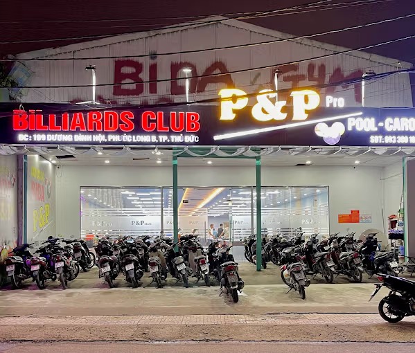 Club Billiards P&P CN2| BiDa Thủ Đức | BiDa Dương Đinh Hội