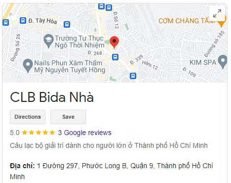 CLB Bida Nhà