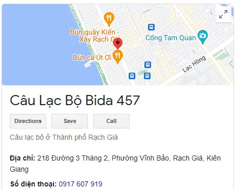 Câu Lạc Bộ Bida 457