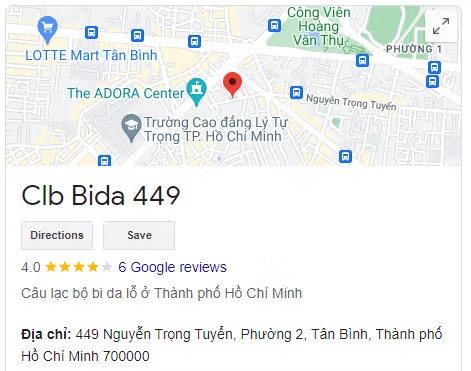 Clb Bida 449