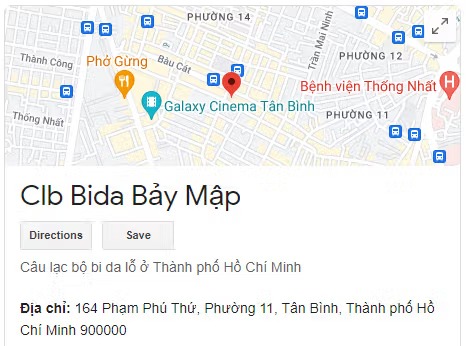 Clb Bida Bảy Mập