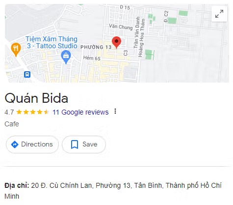 Quán Bida