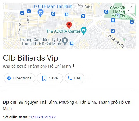 Clb Billiards Vip