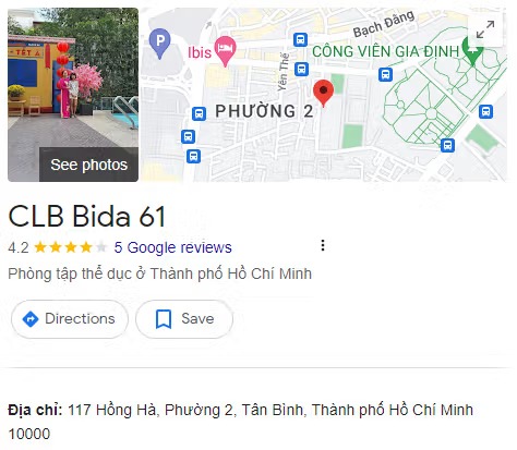 CLB Bida 61