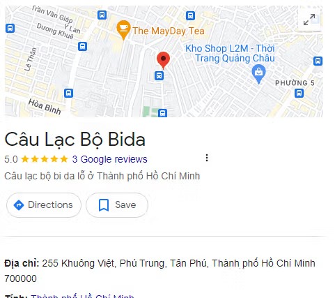 Câu Lạc Bộ Bida
