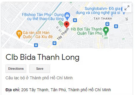 Clb Bida Thanh Long