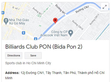 Billiards Club PON (Bida Pon 2)