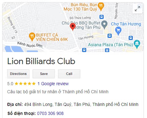 Lion Billiards Club