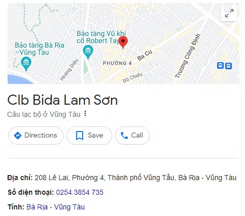 Clb Bida Lam Sơn