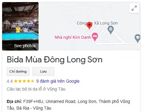 Bida Mùa Đông Long Sơn