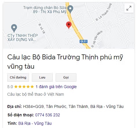 Câu lạc Bộ Bida Trường Thịnh